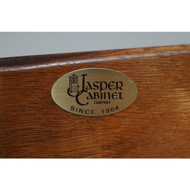 Jasper Block Front Cherry Slant Front Secretary Desk For Sale - Image 18 of 18