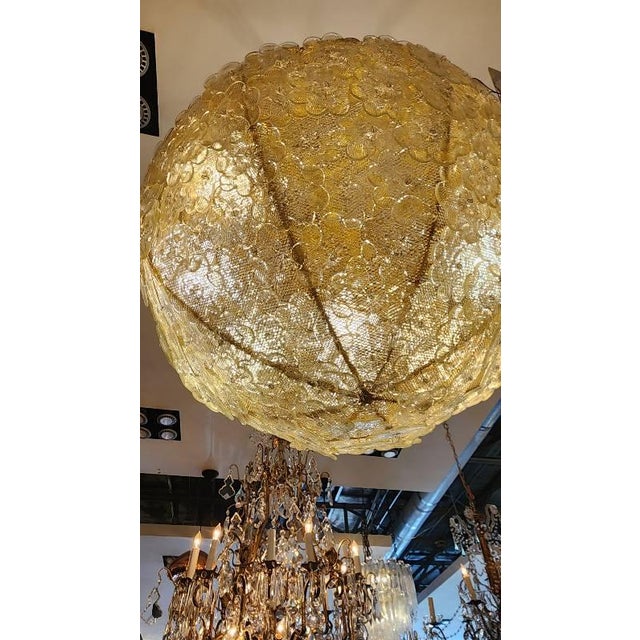 Early 20th Century Early 20th Century Custom Murano Style Chandelier For Sale - Image 5 of 8