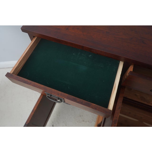 Michaels Mission Style Cherry Mule Dresser For Sale - Image 4 of 18