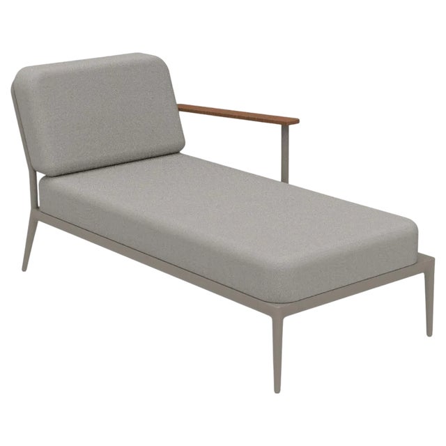 Nature Cream Left Chaise Lounge by Mowee For Sale