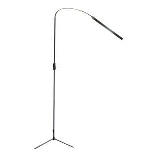 1980s Modern Black Floor Lamp For Sale