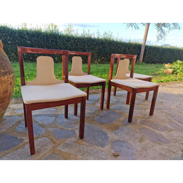 Sc66 Chairs attributed to Claudio Salocchi for Luigi Sormani, 1960s, Set of 4 For Sale - Image 14 of 15