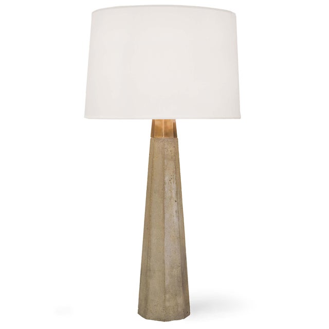 Regina Andrew Beretta Concrete Table Lamp For Sale - Image 9 of 9