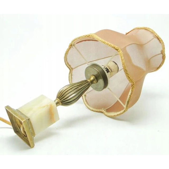 1970s Art Deco Bedside Table Lamp from Napako, Czechoslovakia, 1970s For Sale - Image 5 of 6