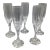 Park Lane Champagne Flutes by Mikasa-Set of 5 For Sale