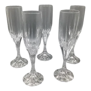 Park Lane Champagne Flutes by Mikasa-Set of 5