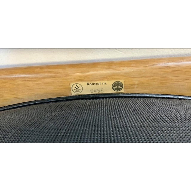 Black Mid-Century Modus Armchair, Table & Stool in Oak by Kristian Solmer Vedel for Soren Willadsen, Denmark, 1960s, Set of 4 For Sale - Image 8 of 18