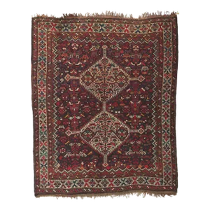 Late 19th Century Antique Persian Shiraz Rug, 05'06 X 06'07