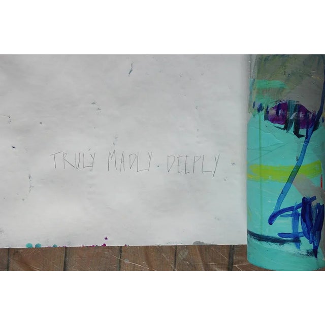 Macha Poynder Macha Poynder "Truly Madly Deeply", Painting For Sale - Image 4 of 5
