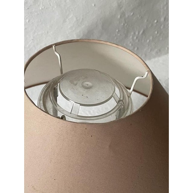 Black Ceramic Table Lamp by Eigil Hinrichsen, Denmark, 1960s For Sale - Image 8 of 11