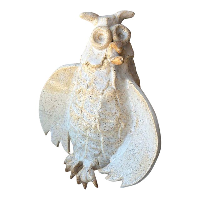 Vintage Studio Pottery Owl Bank For Sale