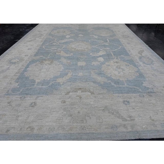 Turkish Oushak Rug 12'4" x 17'6" #16513 Explore a curated collection of hallway runners, wool rugs, and handmade...