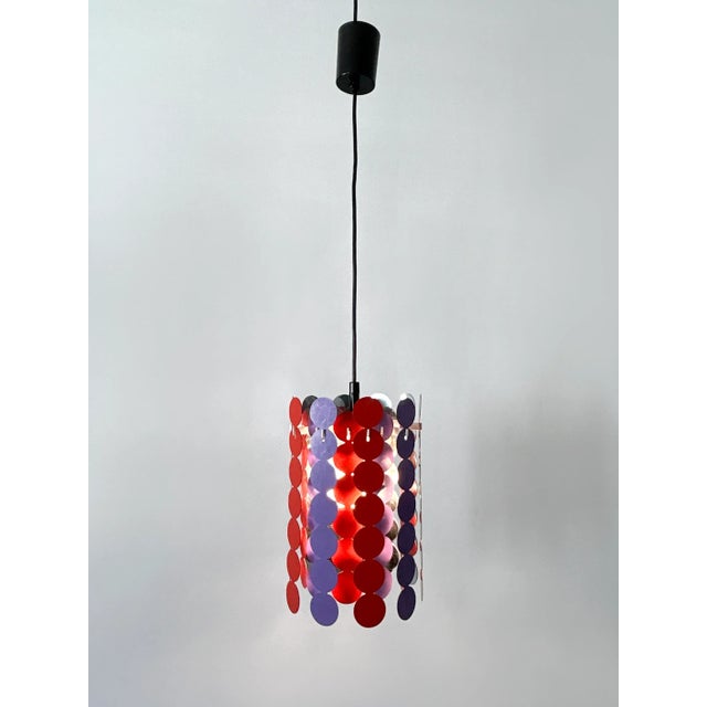 Mid-Century Modern Pendant Lamp from Doria Leuchten, Germany, 1960s For Sale - Image 4 of 18