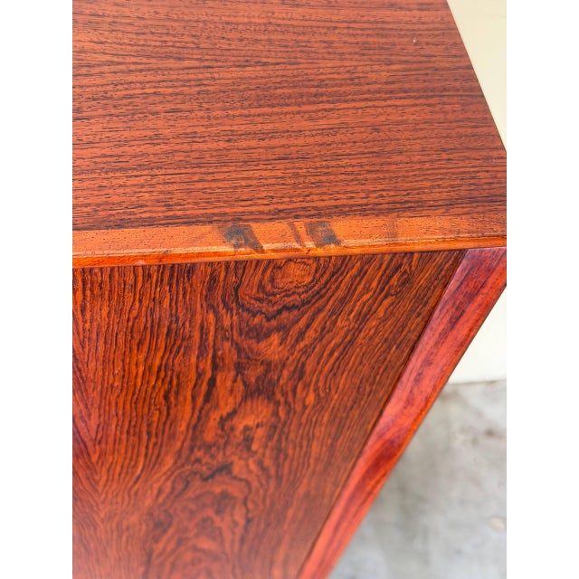Vintage Danish Rosewood Cabinet by Brouer – Mid Century Modern Scandinavian Storage For Sale - Image 9 of 10