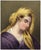 An original c.1830 watercolour painting Portrait of a Lady in a Head Shawl.A charming and very finely painted portrait of...