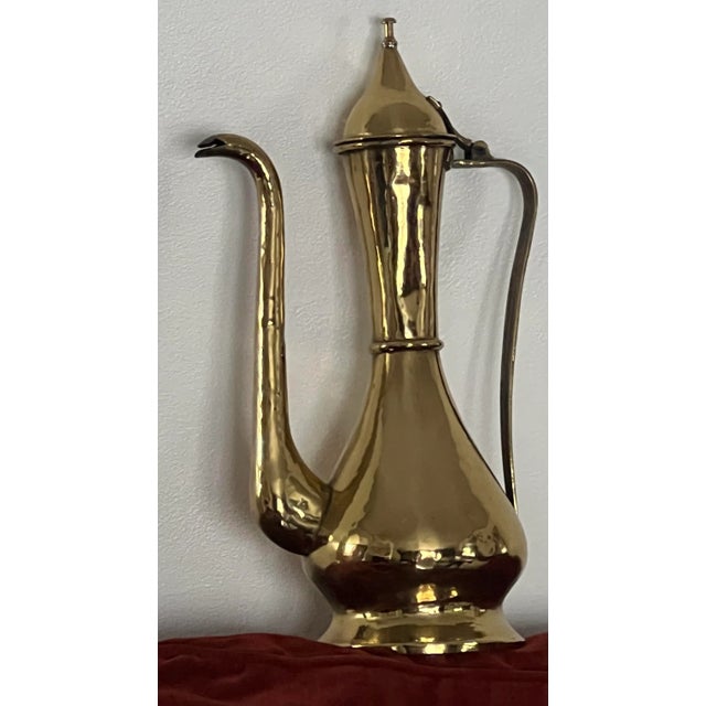 Authentic Vintage 19th Century Brass Russian Imperial Eagle Teapot will attract the eye of any guest in the room that this...