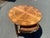 Vintage French Empire Style Round Mahogany Accent Round Table For Sale - Image 4 of 12