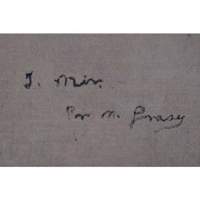 Jaquim Mir, Study of a Church, Oil on Canvas For Sale - Image 4 of 8