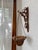 Plastic 1960s Rattan Style Plant Hanger and Bracket For Sale - Image 7 of 7