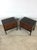 This pair of mid century modern nightstands by American of Martinsville feature hardwood construction, beautiful mahogany...