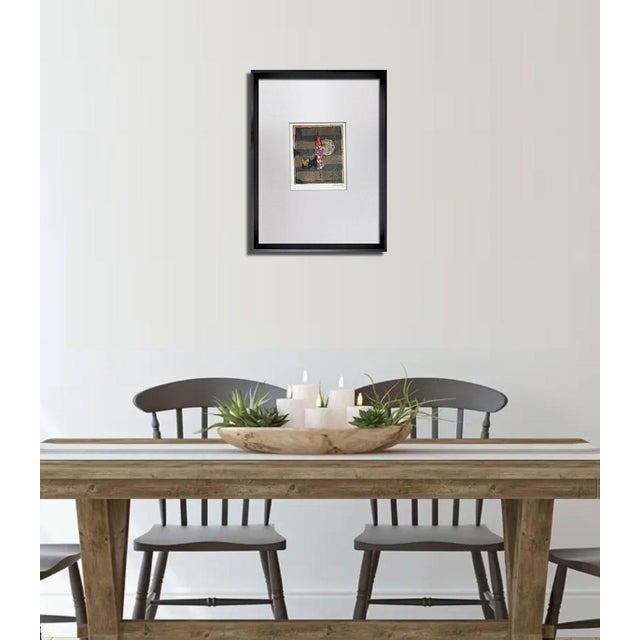 Freidlaender Original Color Etching, 1964. 50x33cm. Sur les presses de Manus Presse, 1964. Untitled on Arches paper and is...