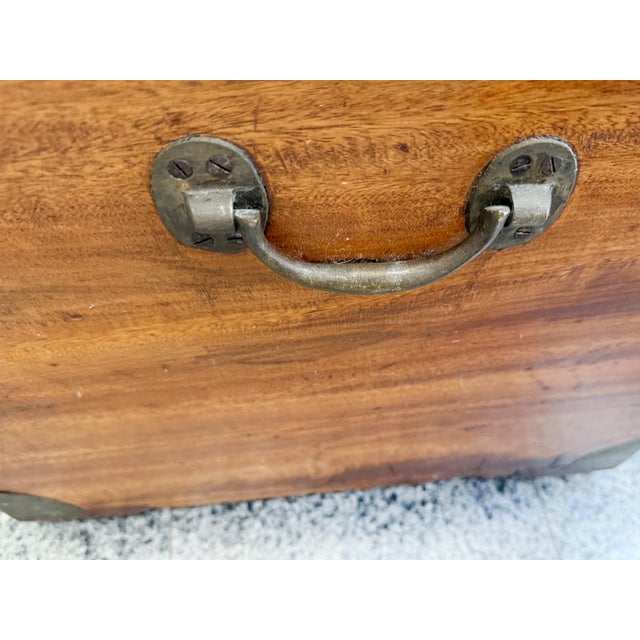 19th Century Camphor Wood Campaign Chest For Sale - Image 15 of 18
