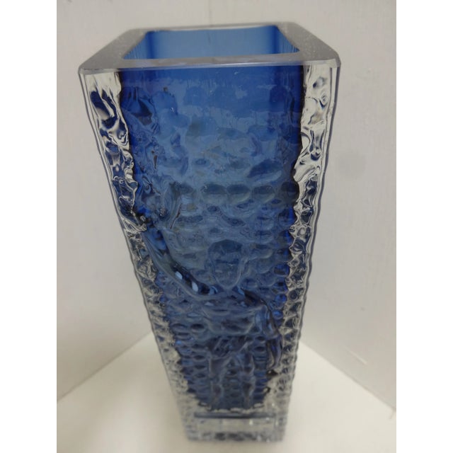 RARE Smalandshyttan Glass Vase - Designed by Josef Schott This is a stunning Smalandshyttan art glass vase, designed by...