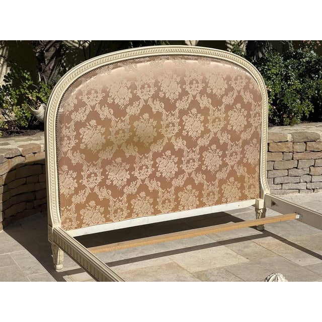Louis XVI Style Lacquered Bed For Sale - Image 9 of 13