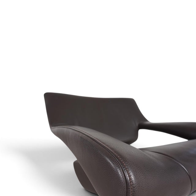 DS-255 Avant-Garde Lounge Chair in Dark Brown Leather from de Sede, 2000 For Sale - Image 6 of 18