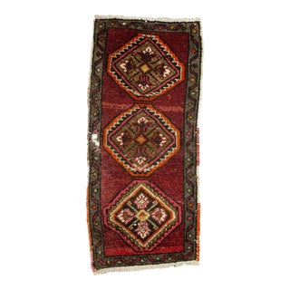 Vintage Mid Century Rug For Sale