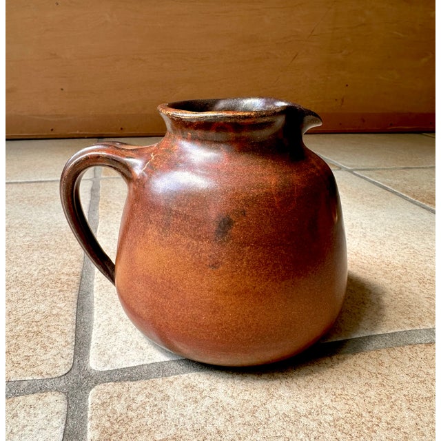 Studio Ceramic Art Jug by Elmar & Elke Kubicek, 1960s For Sale - Image 17 of 17