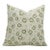 Fabdivine Handmade Block Printed Cushion Cover 16x16 Inch Cotton Satin-Bloom For Sale