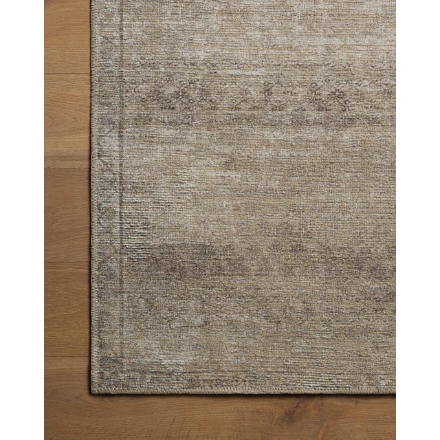 2020s Amber Lewis x Loloi Cambria Ash / Bark 2'-3" x 3'-9" Accent Rug For Sale - Image 5 of 7