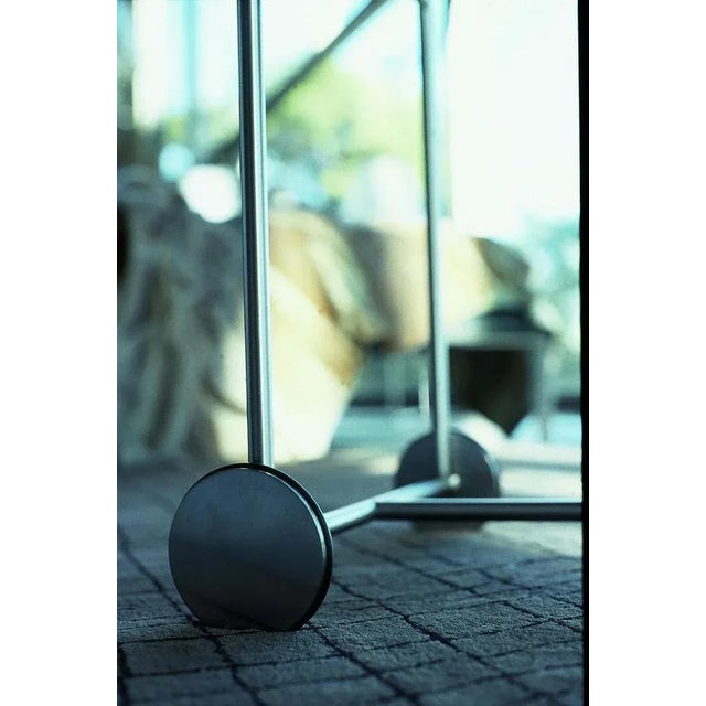 Ok! White Cocktail Serving Bar Trolley in Chromed Finish from BD Barcelona For Sale - Image 4 of 8