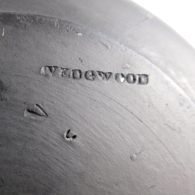 Ceramic 1930s Solid Matte Black Wedgwood Ice Bucket With Lid For Sale - Image 7 of 7