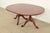 Brown Kittinger Georgian Solid Mahogany Double Pedestal Extension Dining Table For Sale - Image 8 of 15
