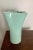 Early 21st Century Modern Mint Green Scalloped Ceramic Vase For Sale - Image 5 of 7