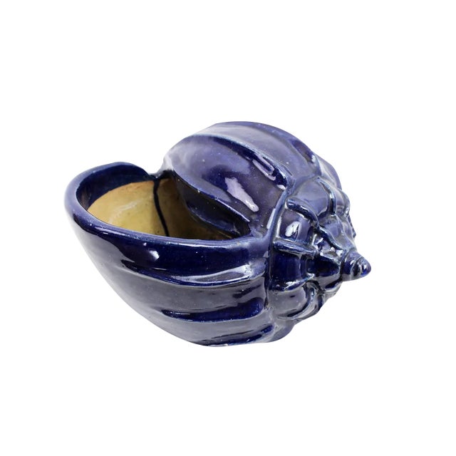 Shell-Shaped Flower Pot, 1970 For Sale