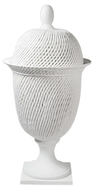 Ceramic Lidded Potiche Vase from VGnewtrend