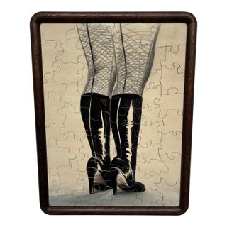 Contemporary Puzzle Painting by Tyler Hayes For Sale