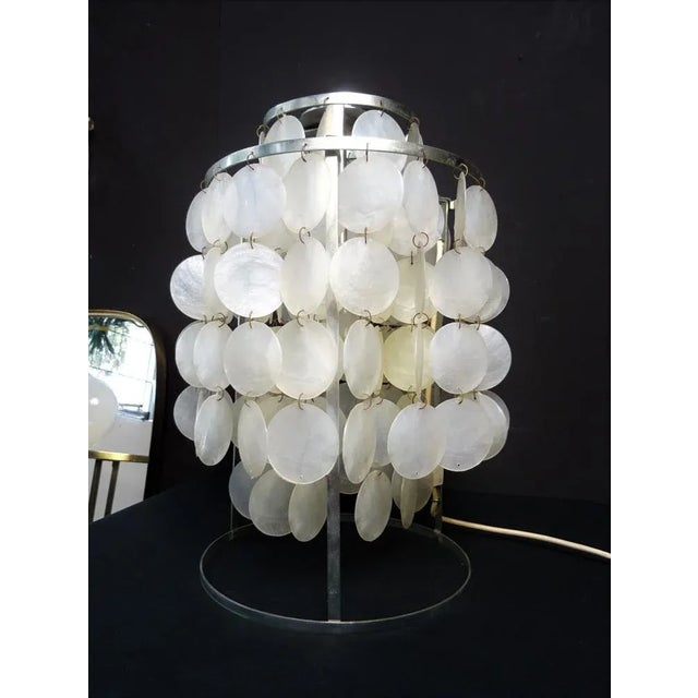 Plastic Table Lamp with Acrylic Plates by Verner Panton, 1970s For Sale - Image 7 of 9