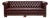Oxblood Red Leather Chesterfield Sofa For Sale