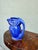 Ceramic Vintage 1970s Cobalt Blue Ceramic Toucan Bird Pitcher — Tropical Mid-Century Modern For Sale - Image 7 of 7