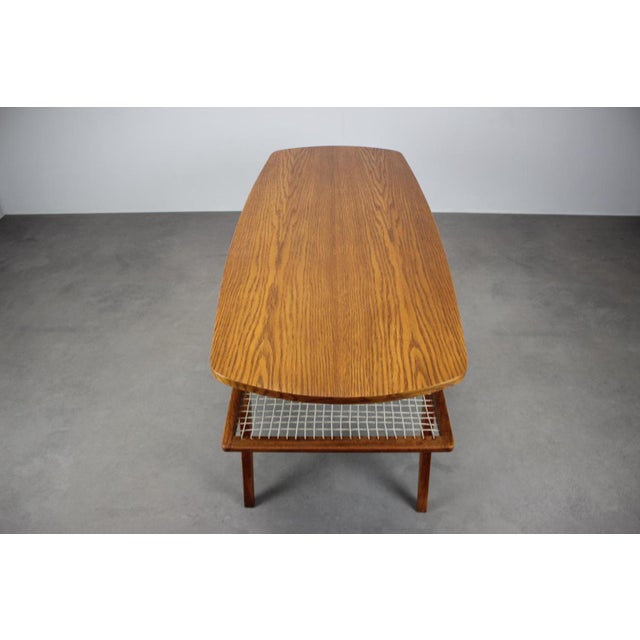 Mid-Century Modern Danish Teak Coffee Table with Magazine Racks, 1960s For Sale - Image 6 of 12