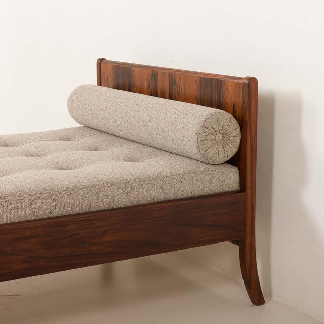 Mid-Century Danish Rosewood Daybed by A. J. Iversen, 1960s For Sale - Image 12 of 14