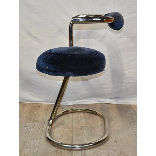 Model Cobra Dining Chairs attributed to Giotto Stoppino, 1970s, Set of 4 For Sale - Image 6 of 18