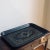 Victorian Late 20th Century Black & Gold Tole Tray For Sale - Image 3 of 11