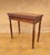 Victorian Antique Oak Games Table with Green Felt Top, Early 20th Century For Sale - Image 3 of 11