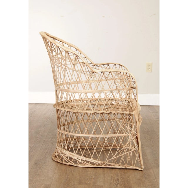 Russell Woodard Mid Century Modern Spun Fiberglass Armchairs - A Pair For Sale - Image 10 of 13