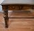 1970s Vintage Thomasville Furniture English Style Burl Walnut Console/ Sofa Table / Desk For Sale - Image 6 of 14